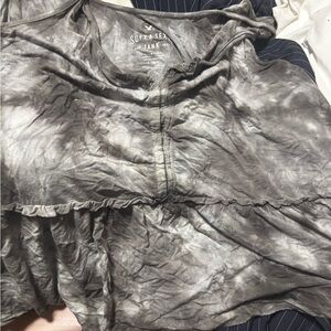 American Eagle Outfitters Soft & Sexy Gray Tank Top